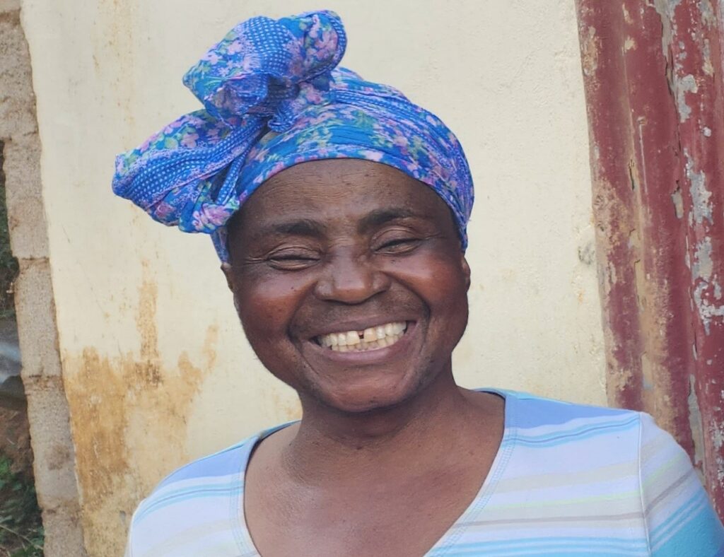 Metrina, community care giver at Embo Clinic